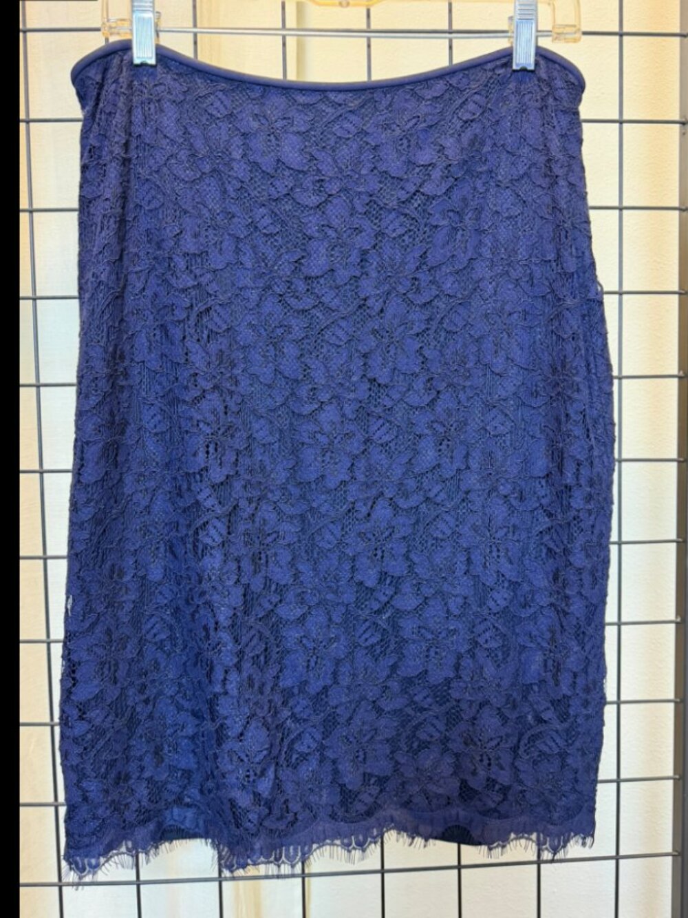 Diane von Furstenberg Scotia Lace Pencil Skirt